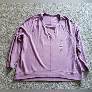 SONOMA good for life soft sweat shirt size XXL lavender